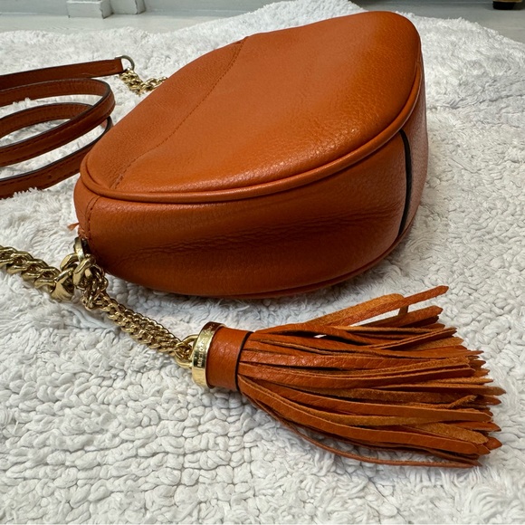 Michael Kors Messenger Ginny Leather Crossbody Bag with Dust Bag - Picture 13 of 16